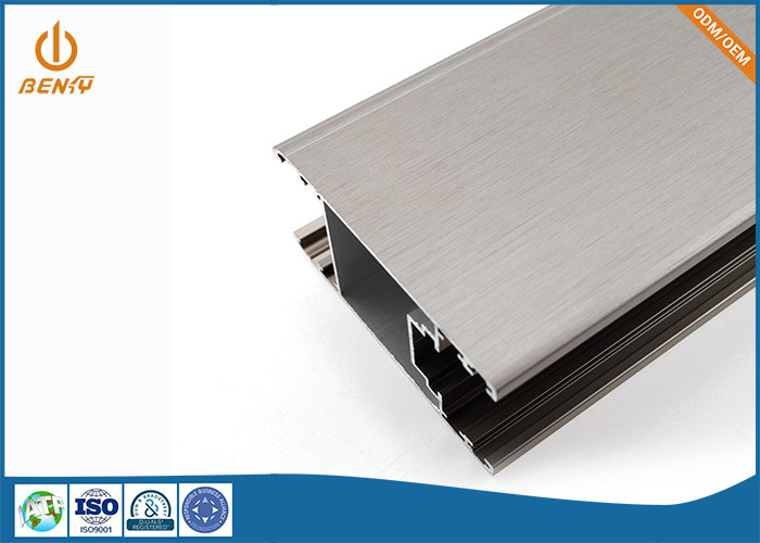 Alliez la coutume 6063 l'extrusion qu'en aluminium profile la haute précision balayée