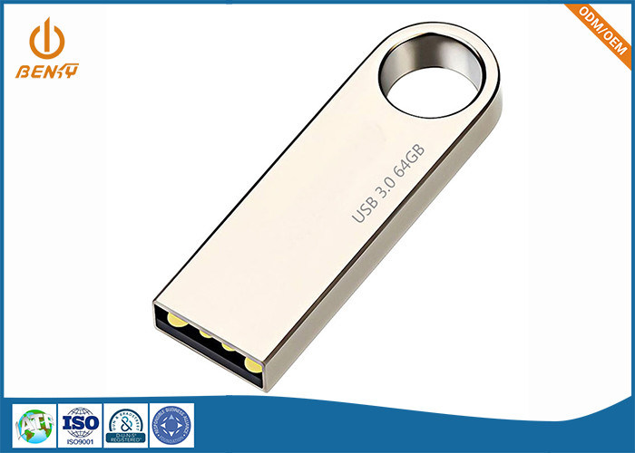 Ra0.8 Ra3.2 en alliage de zinc coquille faite sur commande de connecteur d'USB de pièces de moulage mécanique sous pression